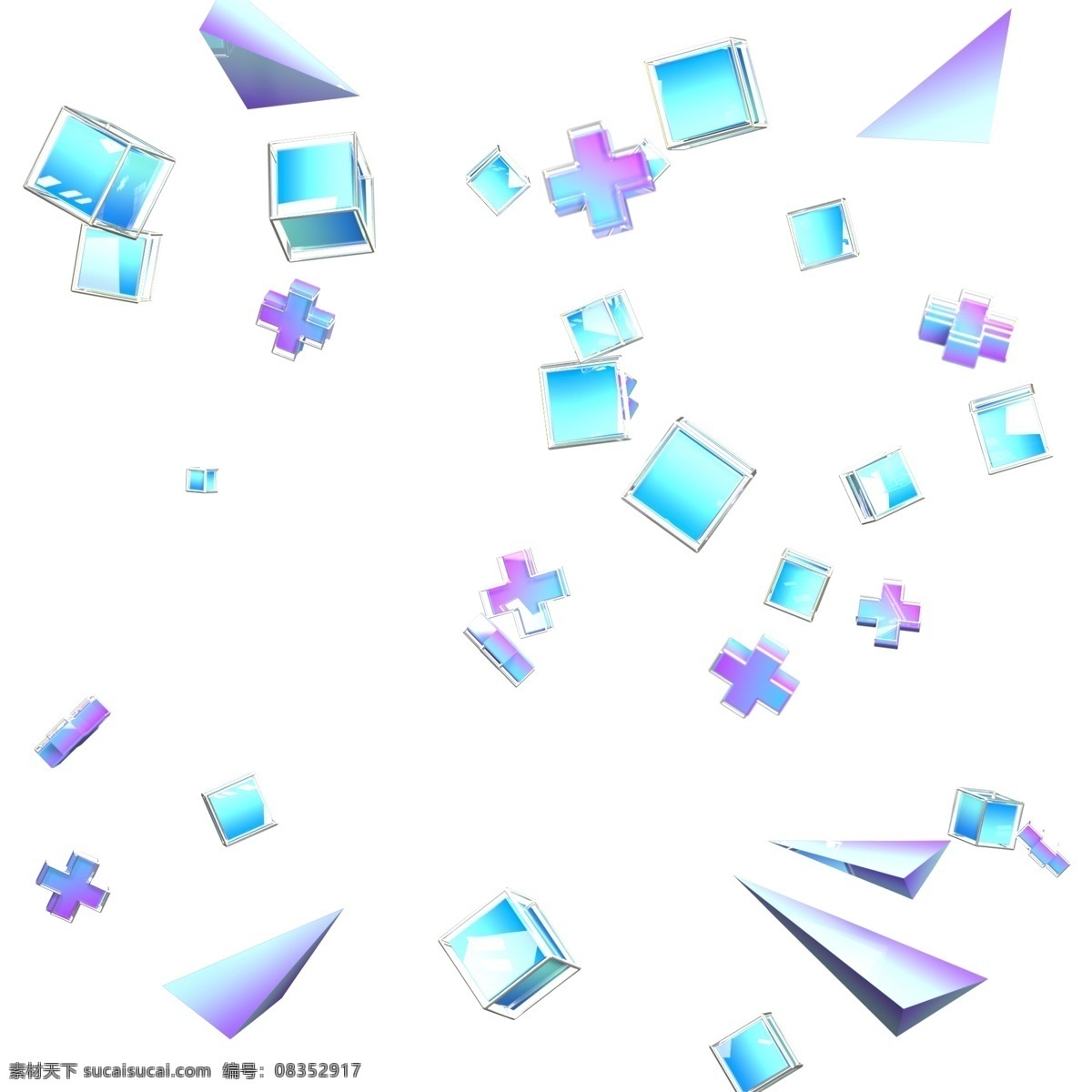 3d 漂浮 几何 元素 c4d 渐变 浅色 漂浮几何 线条 浅色渐变 马卡龙色 三角形 正方形 圆形 彩带 促销 活动