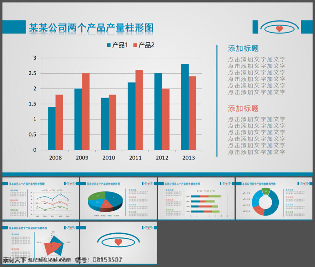 柱形 折线 饼形 条形 环圆 雷达 ppt图表 图表 制作 多媒体 企业 动态 模版素材下载 模板 ppt素材 pptx 白色