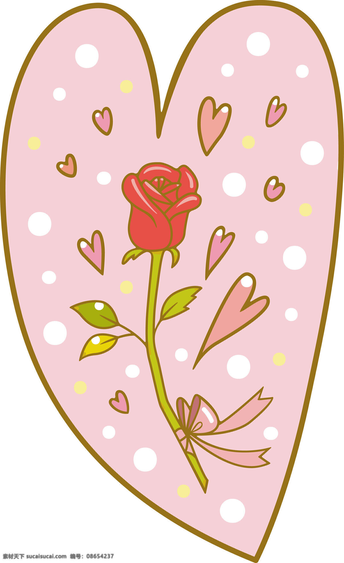 爱情 爱心 爱心玫瑰 动漫动画 卡通 浪漫 漫画 玫瑰 设计素材 模板下载 情人节 节日素材 情人节七夕