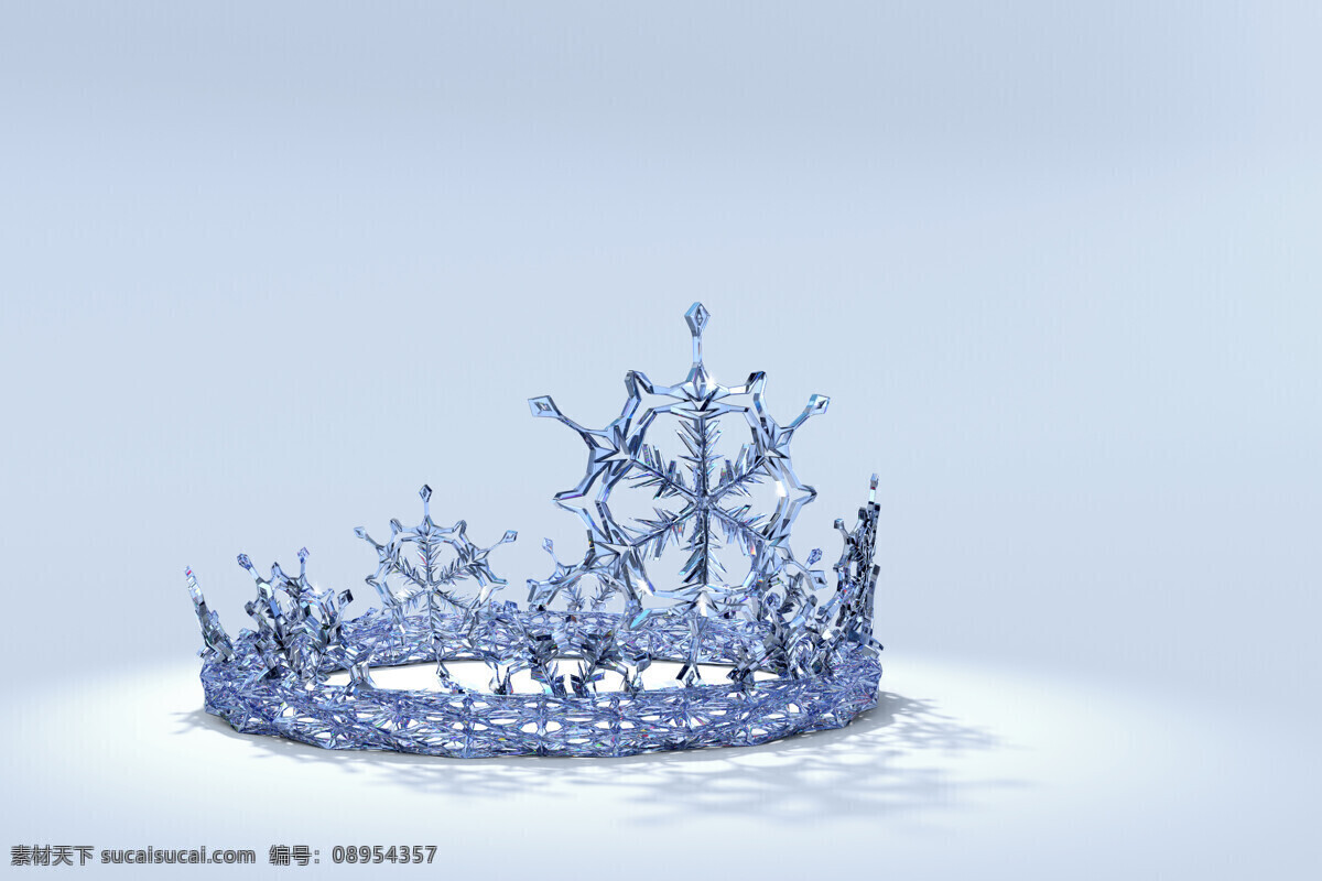 水晶雪花皇冠 唯美 晶莹 水晶 雪花 皇冠 生活百科 生活素材