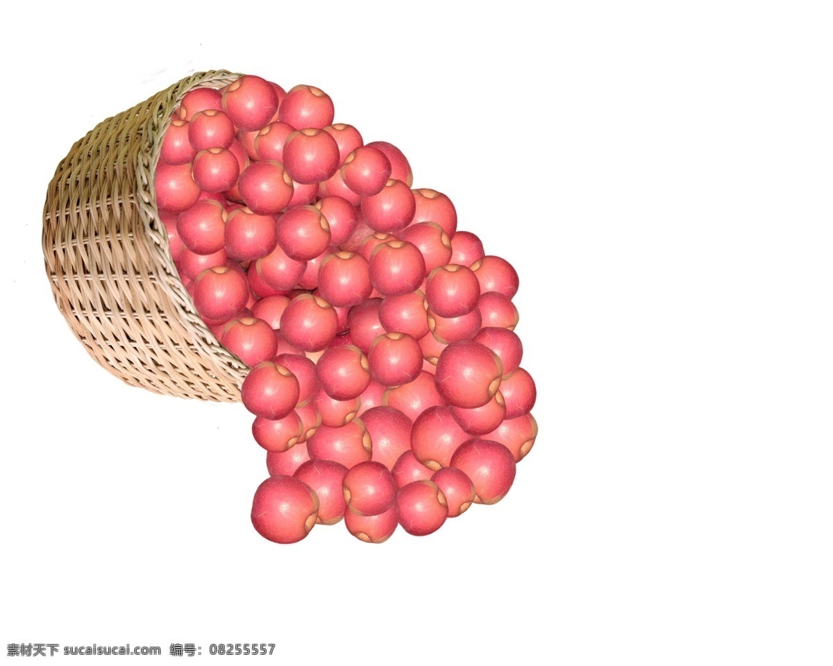 苹果免费下载 超市吊旗 篮子 苹果 异型 psd源文件