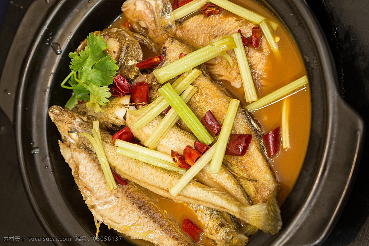 家乡什鱼煲 美食 美味 佳肴 中国美食 菜式 鱼肉 煲仔 辣椒 葱花 美食菜品 餐饮美食 传统美食