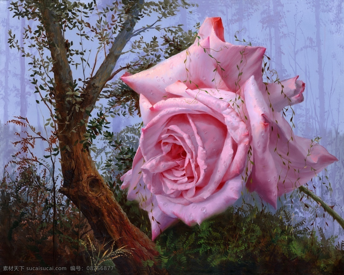 闈 欑 墿 静物 花卉 油画 超 写实主义 antonov alexei 淇 勭 綏 鏂 壓 鏈 盆景 写实 名家 酒店 装饰画 装饰素材