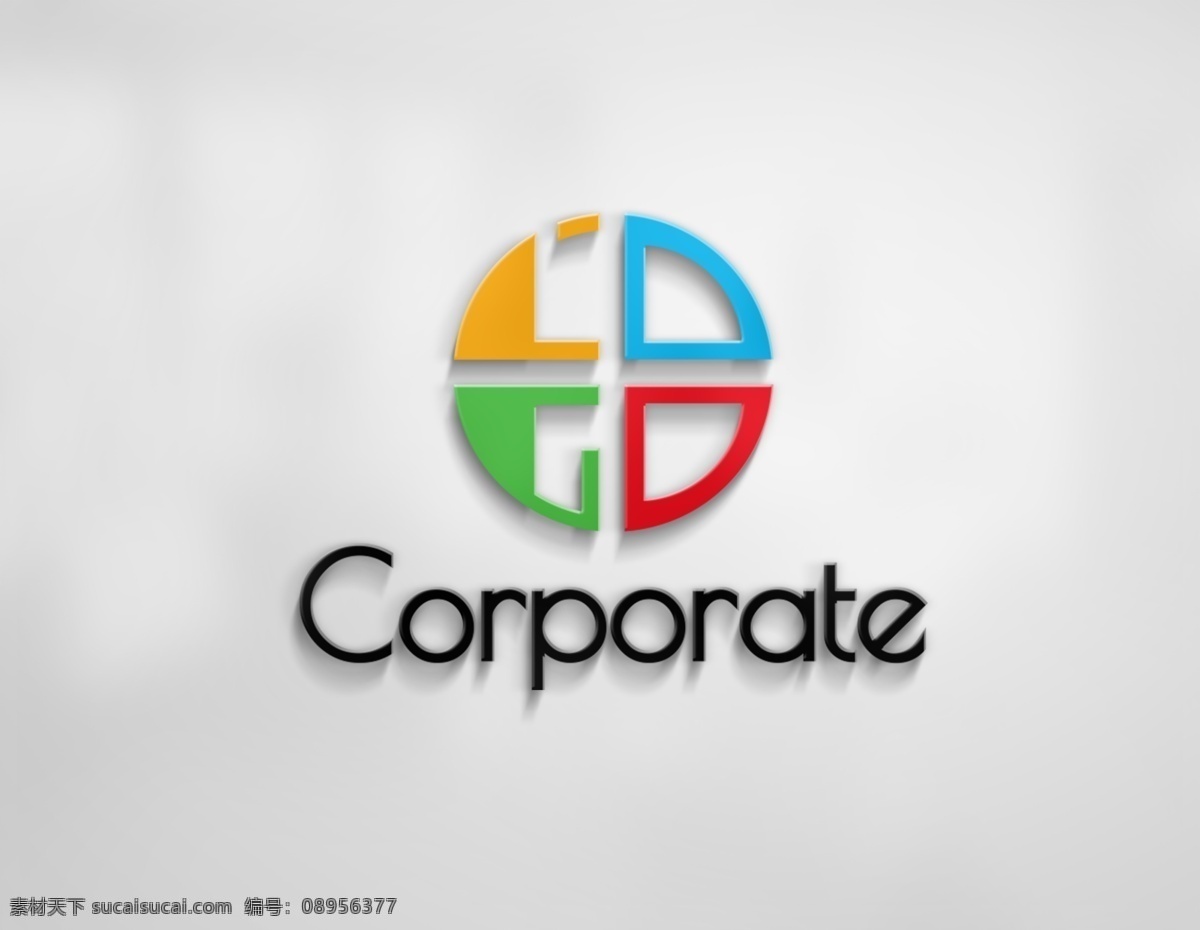 标识样机 标志vi logo 浮雕logo 绿色logo 高档logo 立体lgoo 高档 样机 标志 模板 样机素材