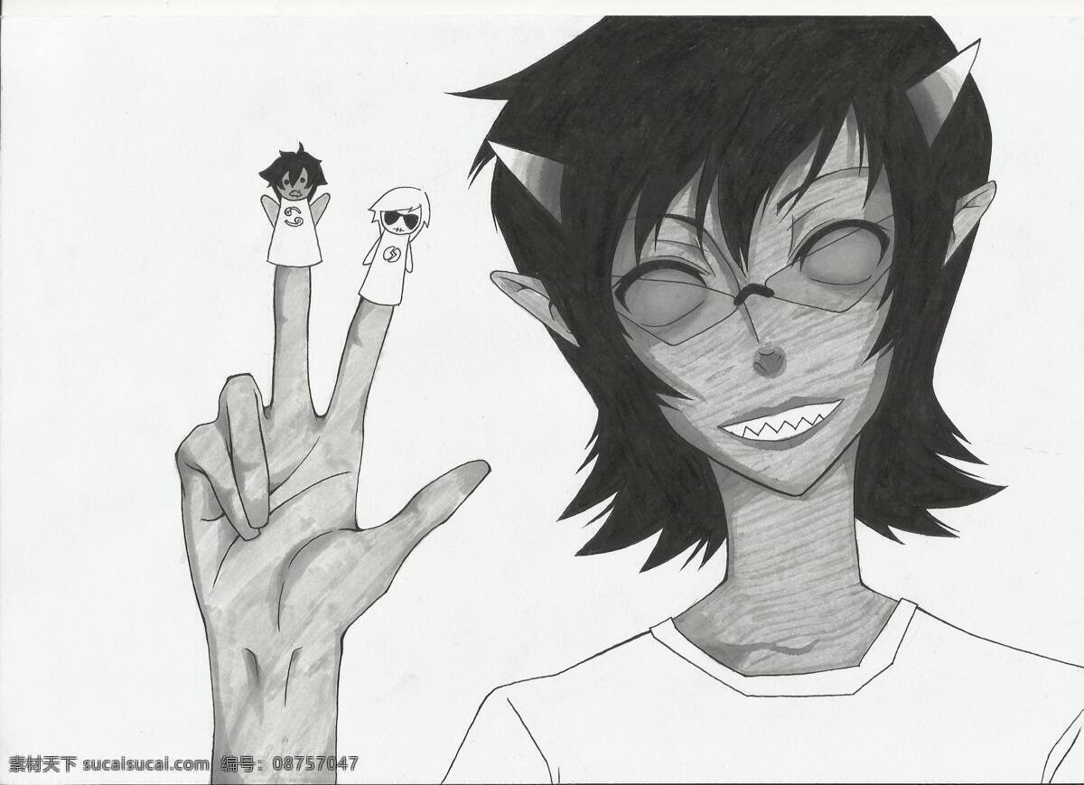 terezi 黑色 ps笔刷