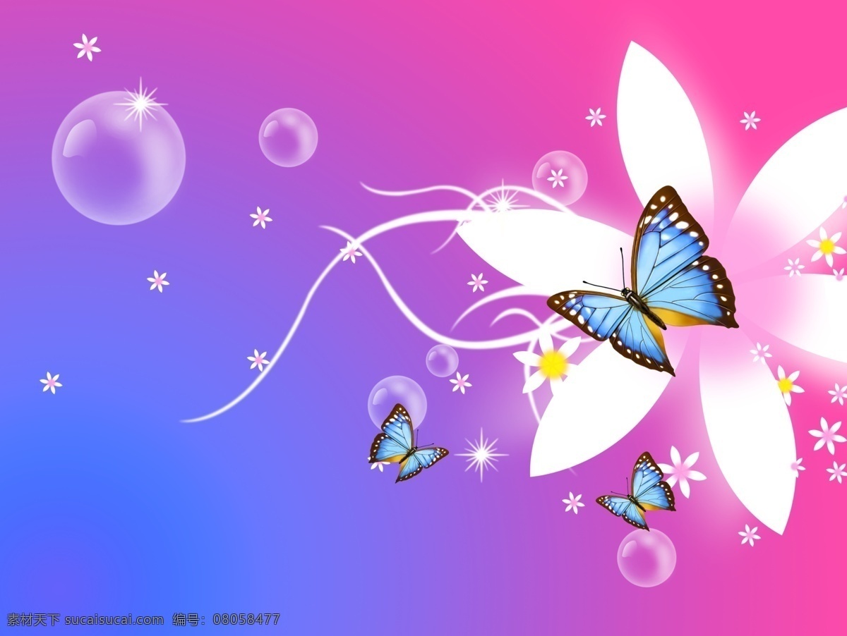 蝴蝶 花纹 壁纸图片 票谥剿夭南略 插画集