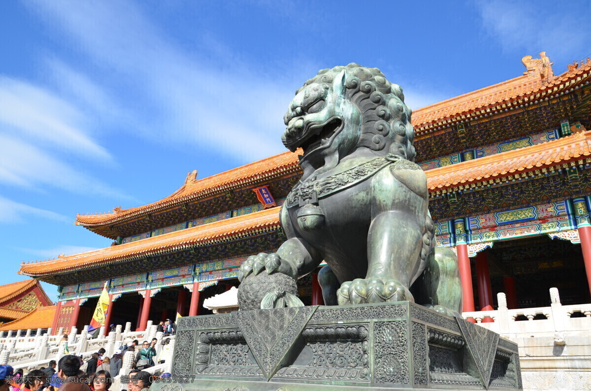 太和门 铜狮 首都 北京 国内旅游 旅游摄影
