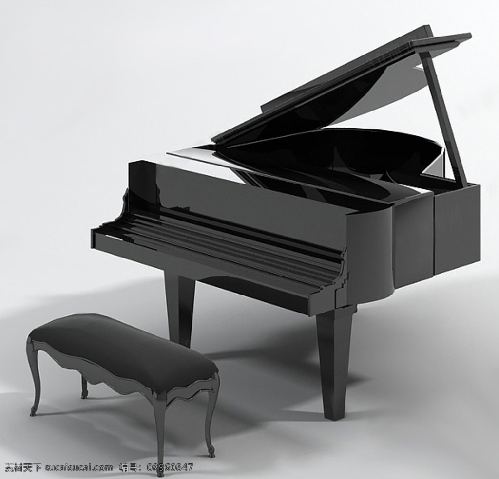 钢琴模型 钢琴 钢琴max 乐器模型 室内模型 室内max 3d设计 max