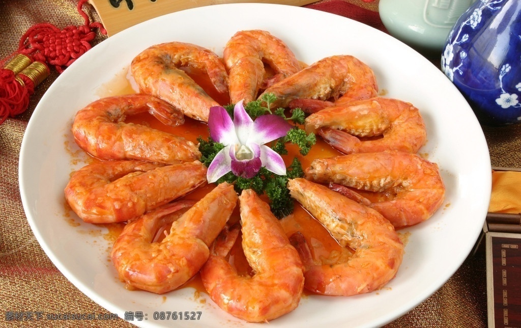 油焖大虾 餐饮美食 传统美食 大虾 油焖虾 美味菜肴