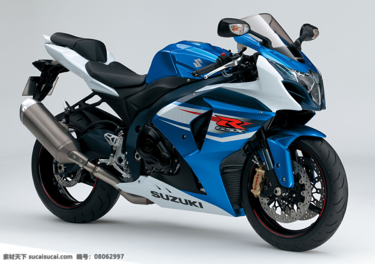 摩托车 交通工具 铃木 跑车 现代科技 大排 1000cc gsx r 矢量图