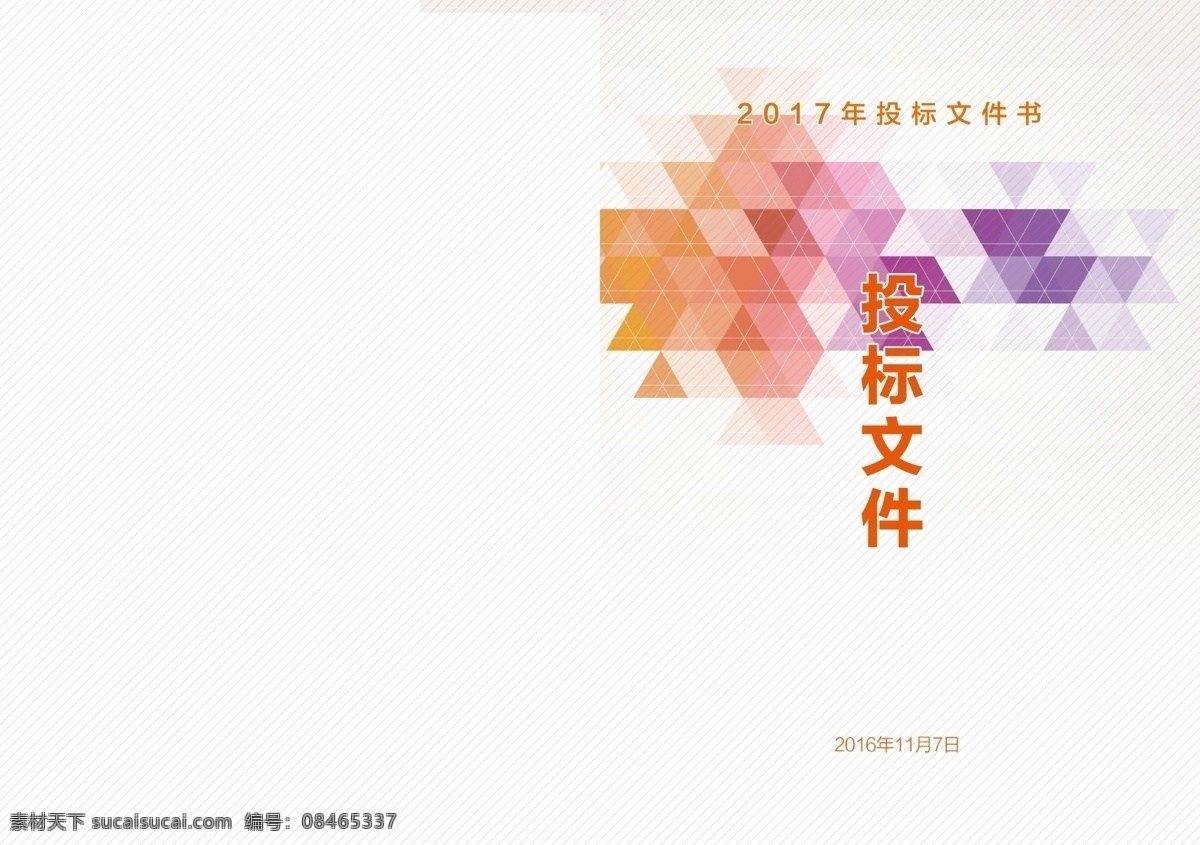 封面 书本封面 标书封面 投标文件封面 精美封面