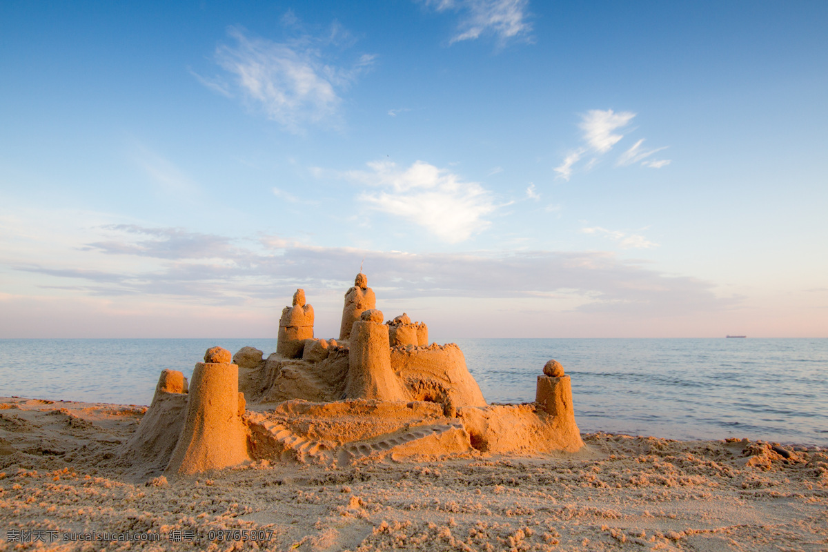 大海 风景 沙雕 城堡 沙堡 海滩风景 沙滩风景 美丽风景 美丽景色 美景 海洋海边 自然景观 灰色