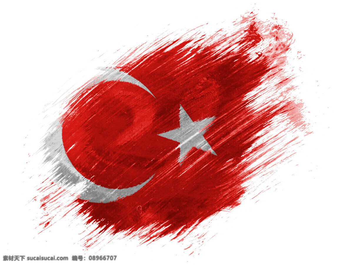 土耳其 国旗 耳其 标志 国家 地图图片 生活百科