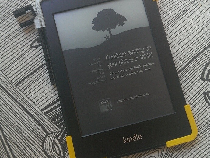 性 paperwhite 一方面 阅读 夹 kindle 3d打印模型 游戏玩具模型 剪辑 电子阅读器 持有人 雪白 站