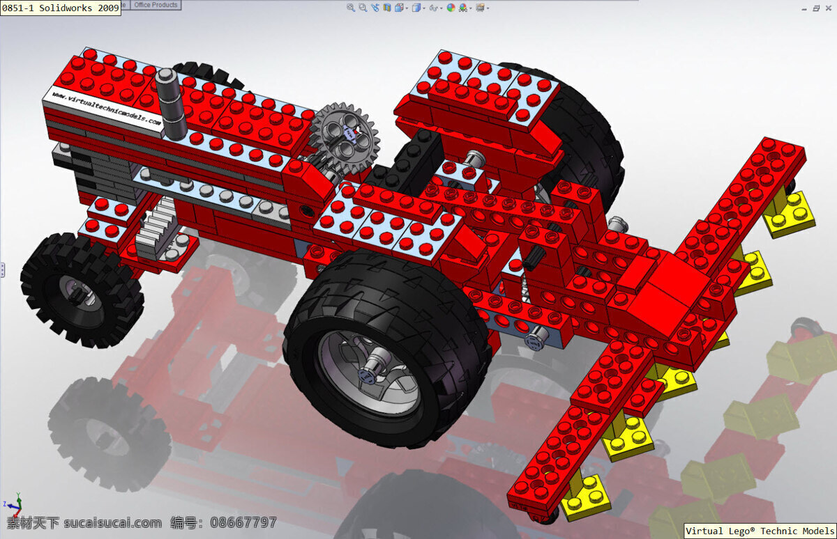 vltm 技术 乐高 虚拟 nx solidworks catia 发明家 solidedge proe edrawings 3d模型素材 电器模型