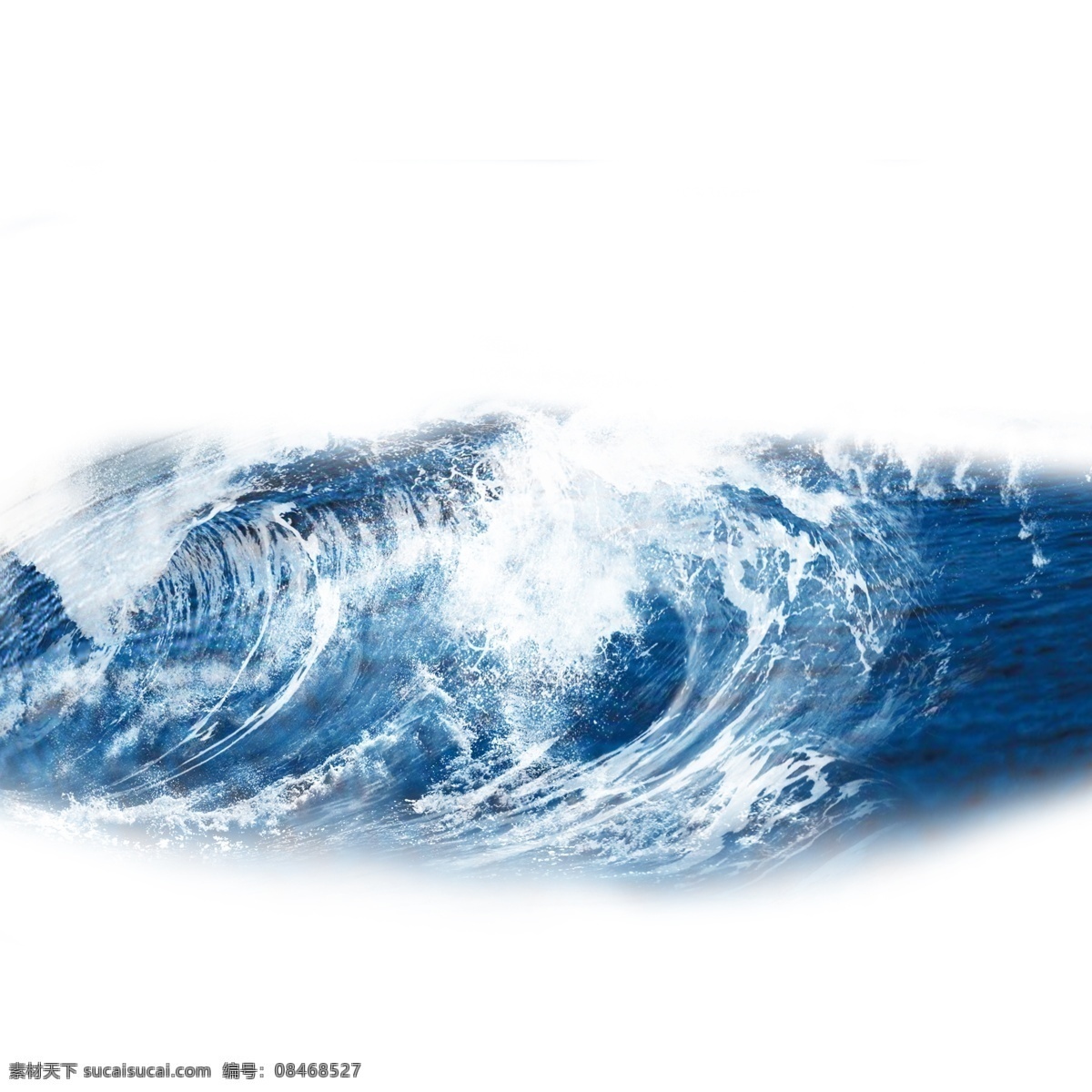 蓝色 海浪 白色 浪花 元素 大海 水浪 波浪 效果 矢量 浪 海洋 装饰