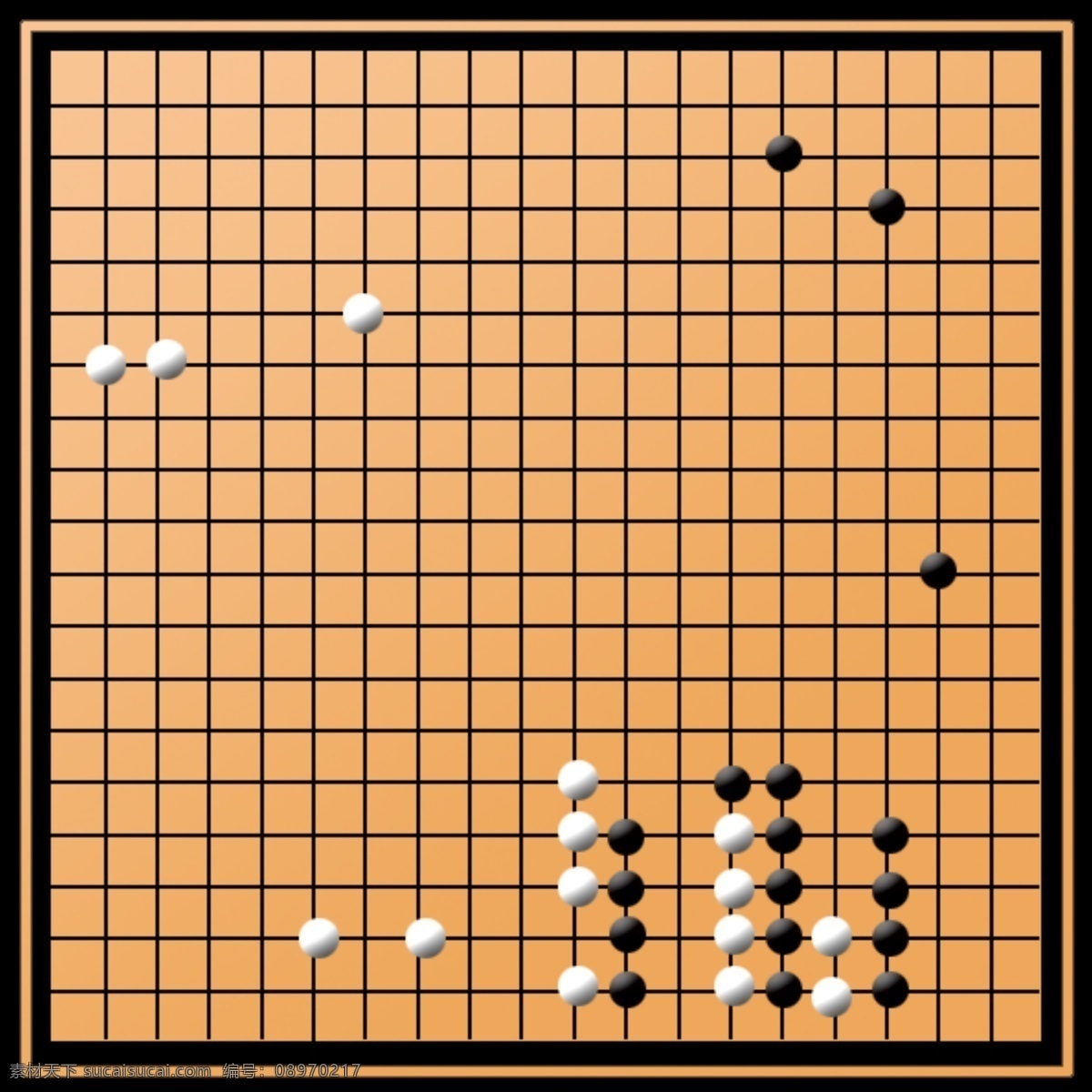 棋盘免费下载 棋盘 棋子 围棋 psd源文件