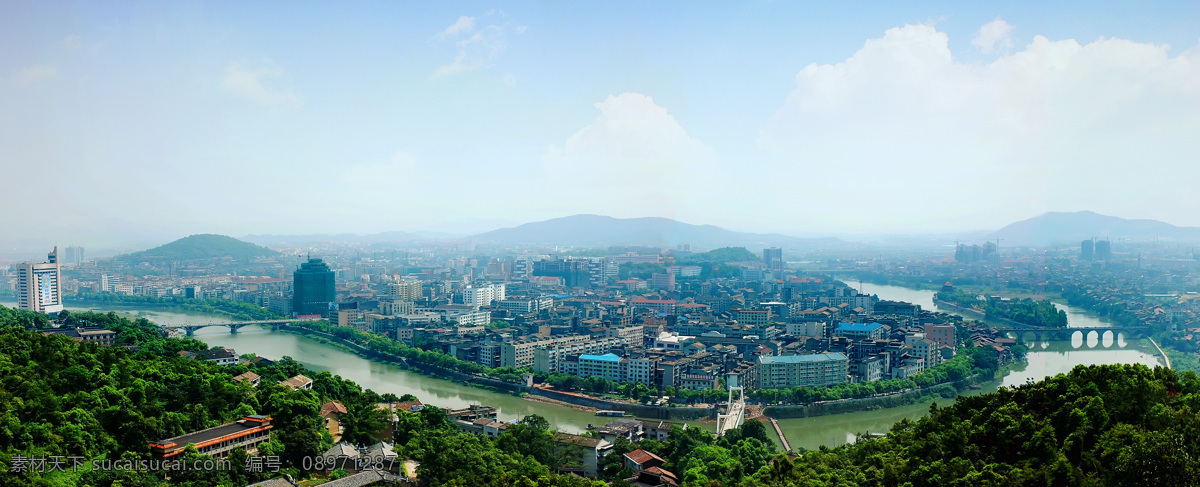 醴陵全景 醴陵景色 河流 城市建筑 旅游风景 国内旅游 旅游摄影