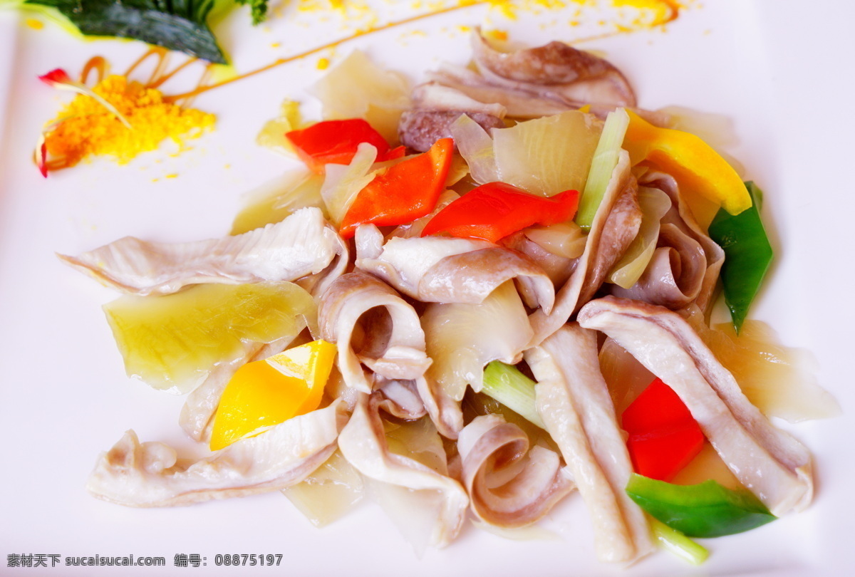 咸菜炒猪肚 猪肚 咸菜 粤菜 潮汕菜 广东菜 酸菜 小炒 肉类 餐饮美食 传统美食