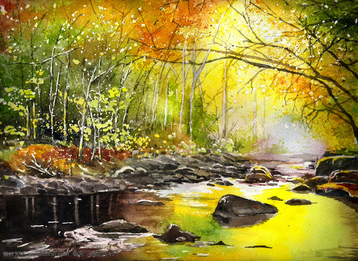冬季 冬景 冬天 风景 风景画 挂画 河流 绘画 油画 森林 溪流 设计素材 模板下载 森林溪流 油画风景 艺术 油画艺术 油画冬景 树林 小河 西方油画 景色 欧美油画 油画作品 绘画书法 文化艺术 装饰素材