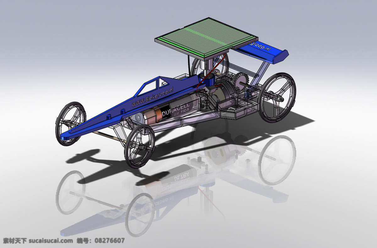 太阳能 赛车 太阳能赛车 3d模型素材 其他3d模型