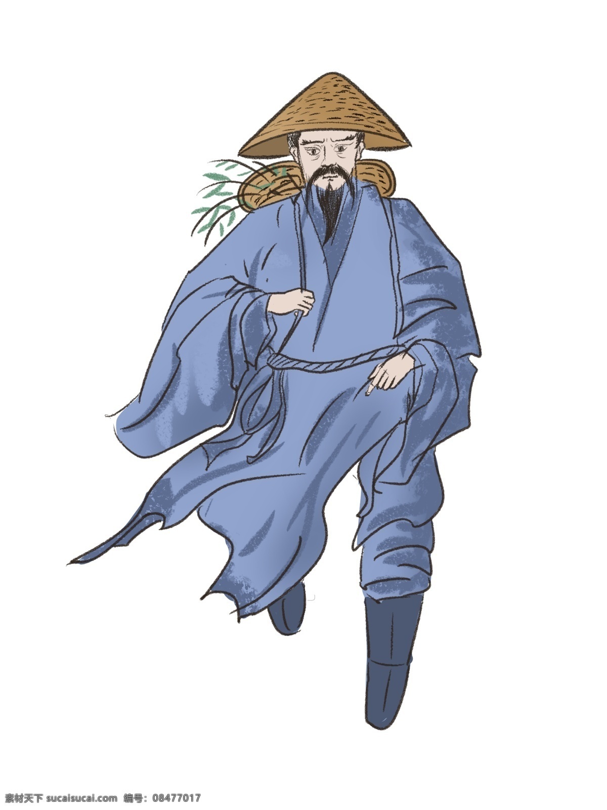 中医中药 养生 相关 中医上山采药 手绘卡通 中医 中药 采药 上山采药 神农尝百草 李时珍 孙思邈 华佗 张仲景 神农本草经 伤寒论 本草纲目