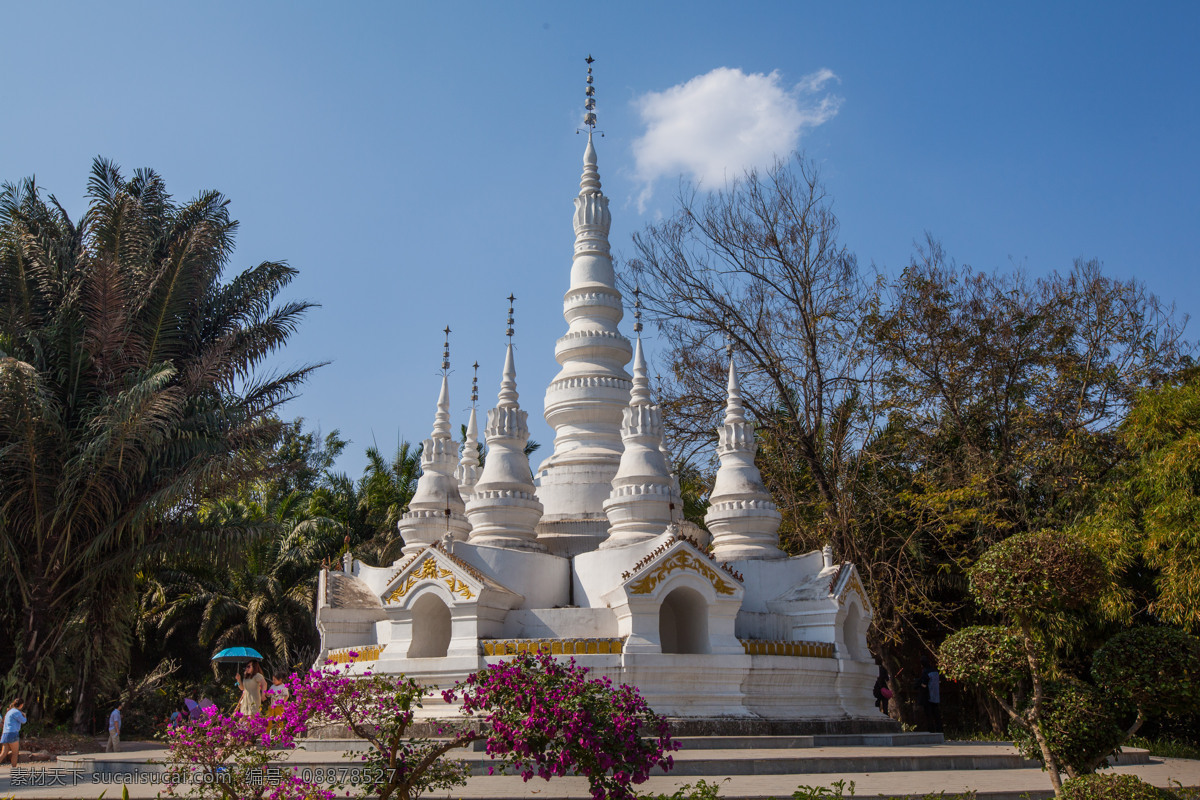 曼听公园 曼 听 公园 云南 西双版纳 风景 房子 少数民族 傣族 国内旅游 旅游摄影