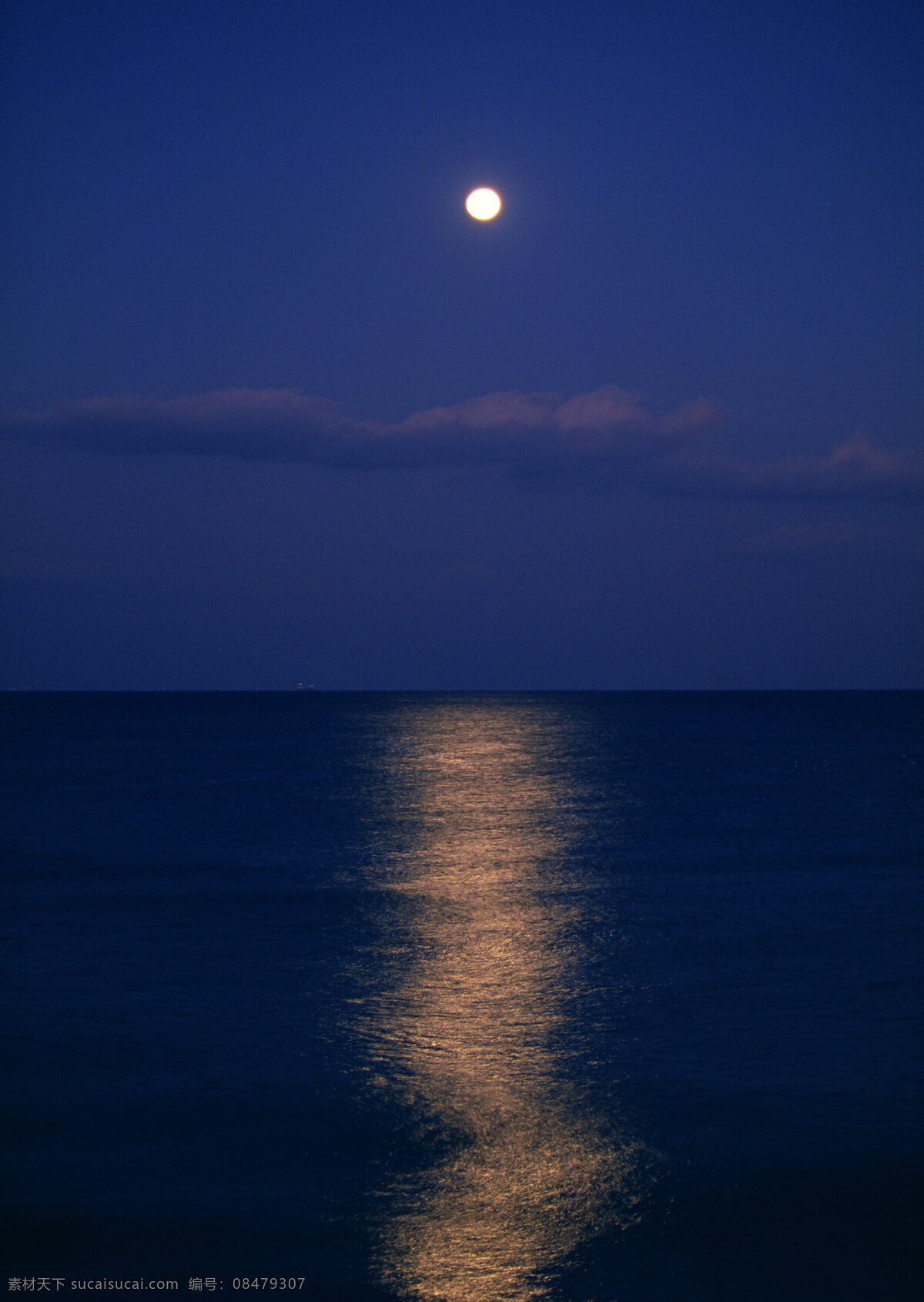 海上明月 月夜 月亮 大海 海景 自然景观 自然风景