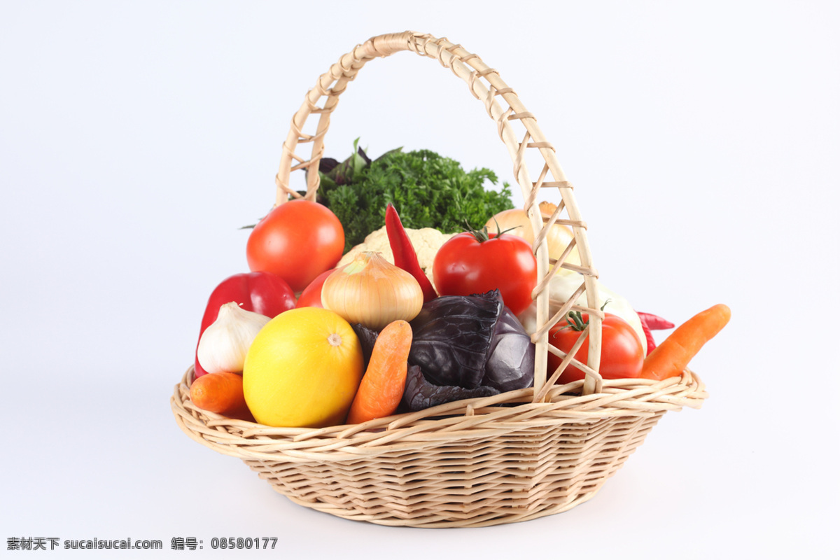 包菜 胡萝卜 辣椒 茄子 生物世界 蔬菜 蔬菜水果 西红柿 蕃茄 菜椒 洋葱 一篮蔬菜 香菜 水果蔬菜 风景 生活 旅游餐饮