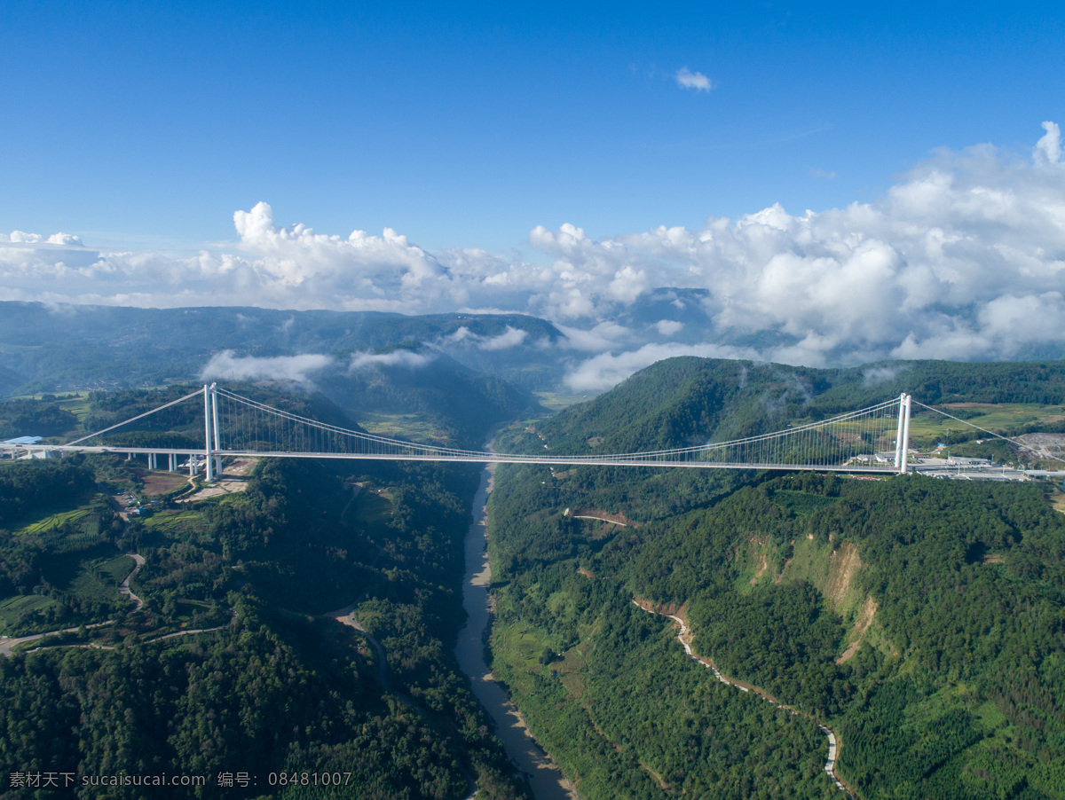 腾冲龙江大桥 大桥 龙江大桥 腾冲 河 山水 自然景观 建筑景观