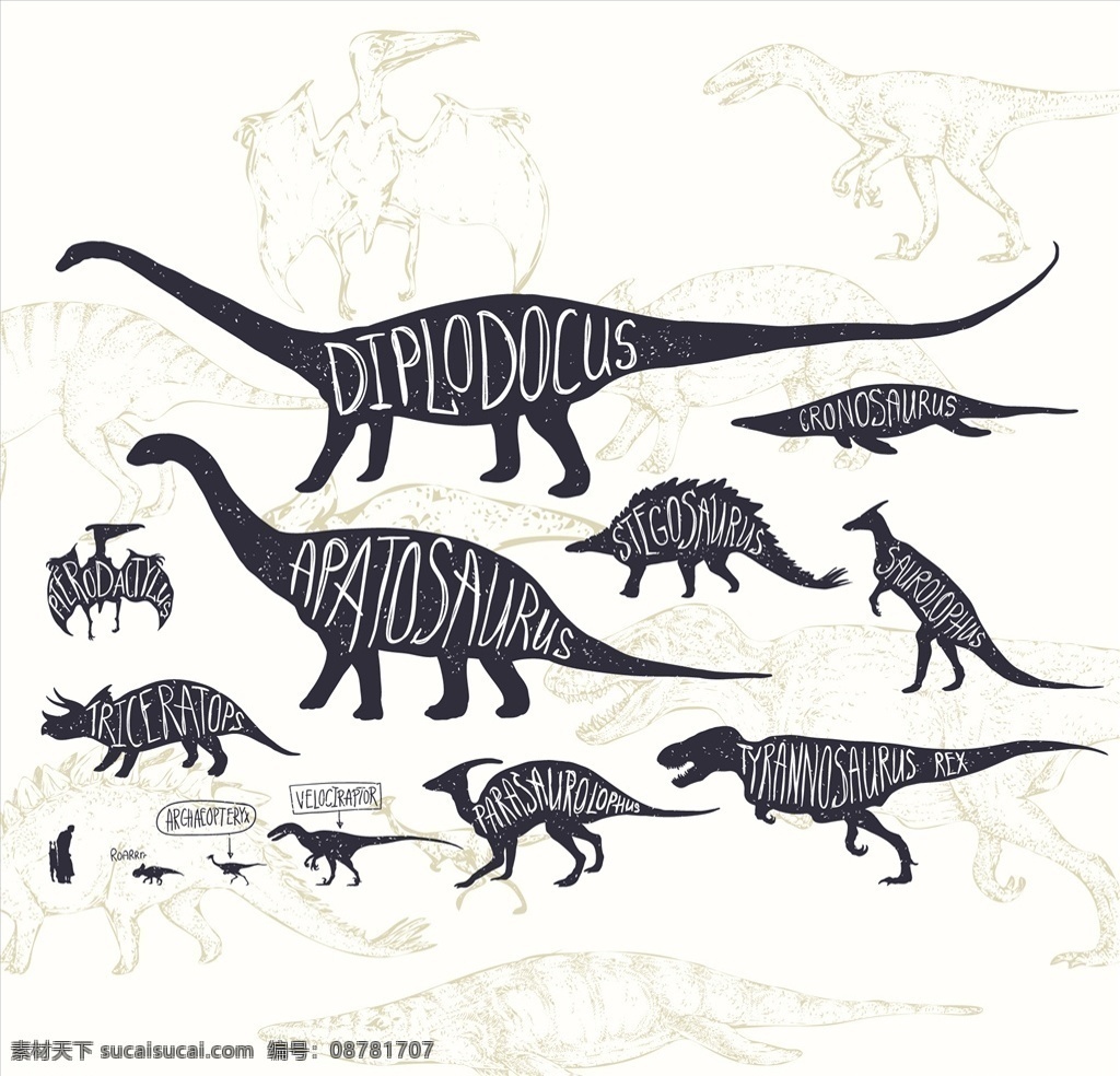卡通矢量恐龙 侏罗纪公园 侏罗纪世纪 恐龙 手绘恐龙 植物 棕榈 树叶 凶猛恐龙 写实恐龙 侏罗纪 白垩纪 三叠纪 霸王龙 暴龙 机械恐龙 机器恐龙 机械暴龙兽 数码宝贝 恐龙铠甲 铠甲恐龙 矢量恐龙 漫画恐龙 卡通恐龙 手绘 儿童恐龙 儿童 艺术笔 美术恐龙 美术 绘画恐龙 恐龙花纹 生物世界