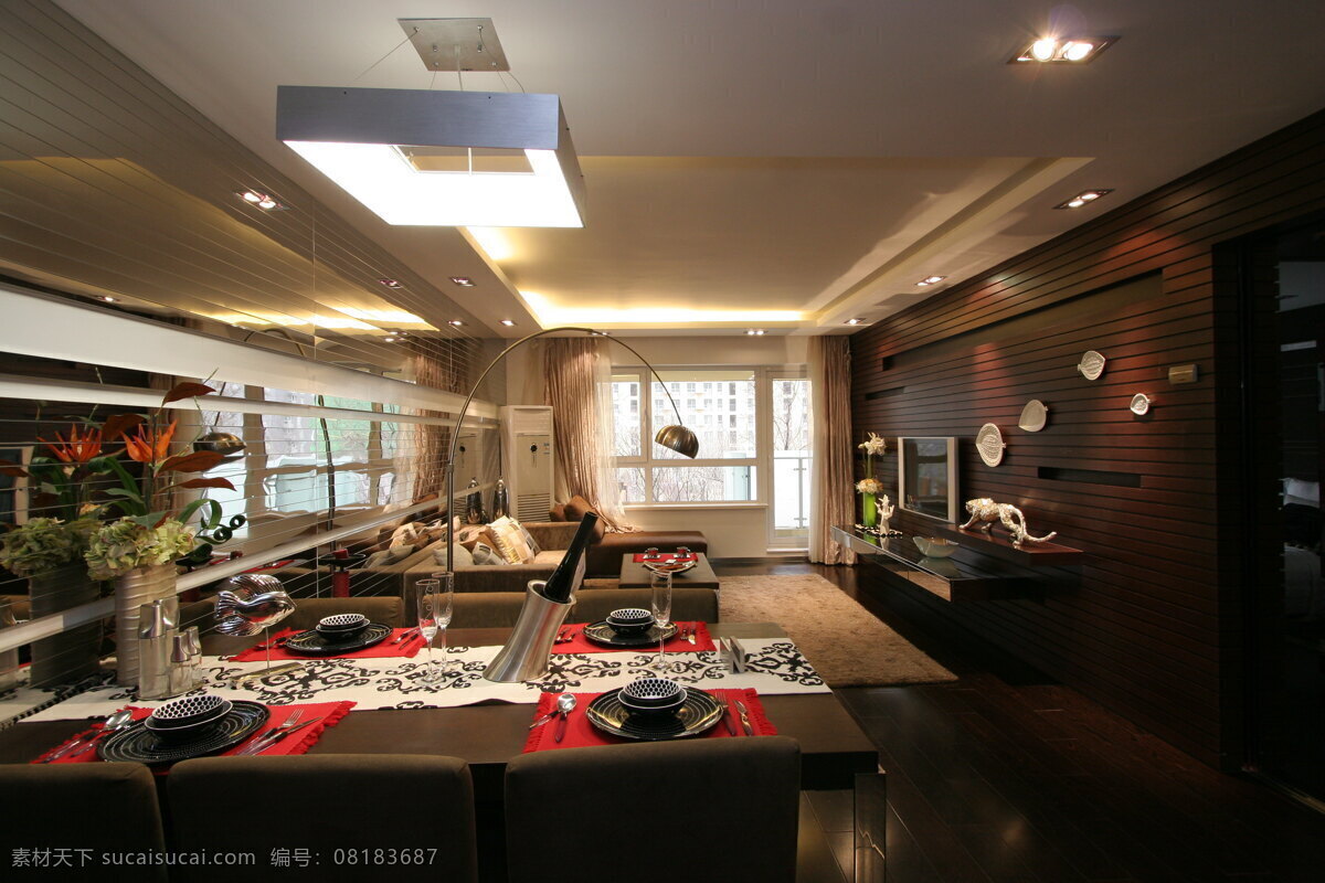 室内装修 餐具 餐桌 茶几 工艺品 花瓶 建筑园林 客厅 欧州风格 水晶灯 椅子 室内摄影 家居装饰素材 灯饰素材