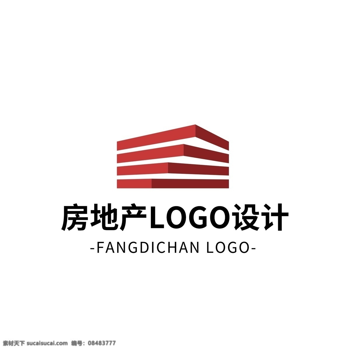 简约 大气 创意 房地产 logo 标志设计