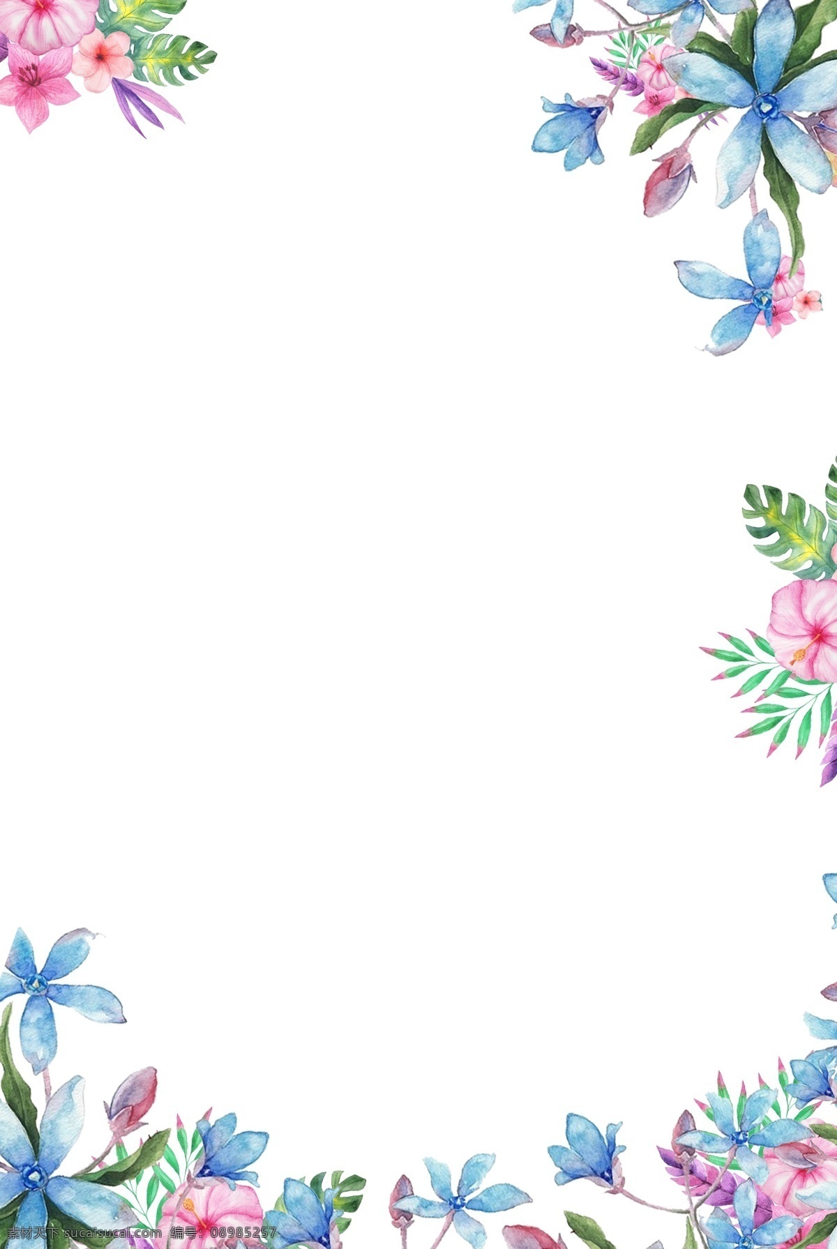 水彩 花边 边框 花卉花边 花框 母亲节 节日花卉 热带植物 花朵 热带 热带花 鸡蛋花 手绘 手绘画 花 花卉设计背景 花卉背景 花卉设计 贴纸 墙纸 壁纸 花卉 花朵花边花框