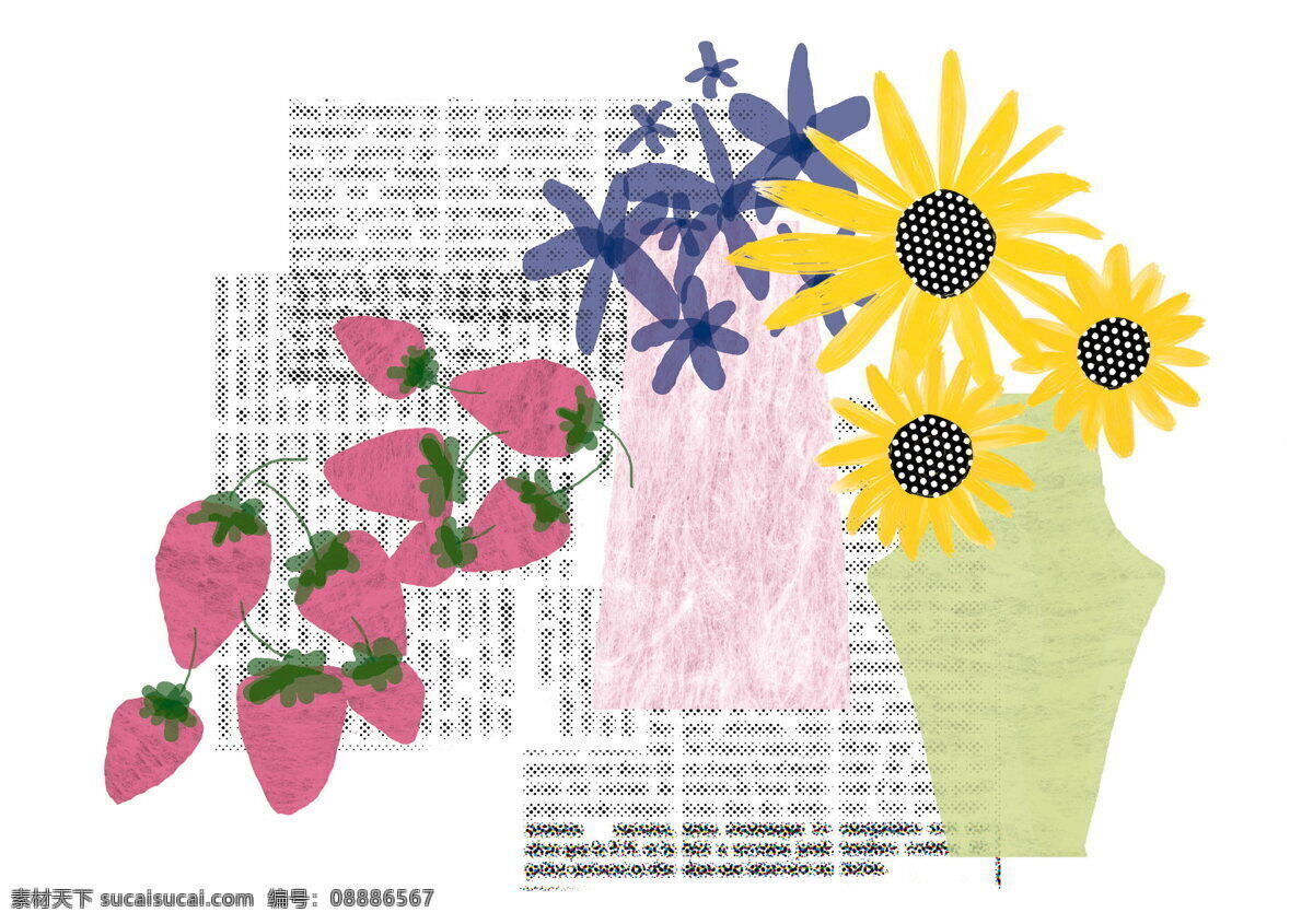 流行时尚 插画 绘画书法 设计图库 文化艺术 设计素材 模板下载 流行时尚插画 无图层文档 插画集