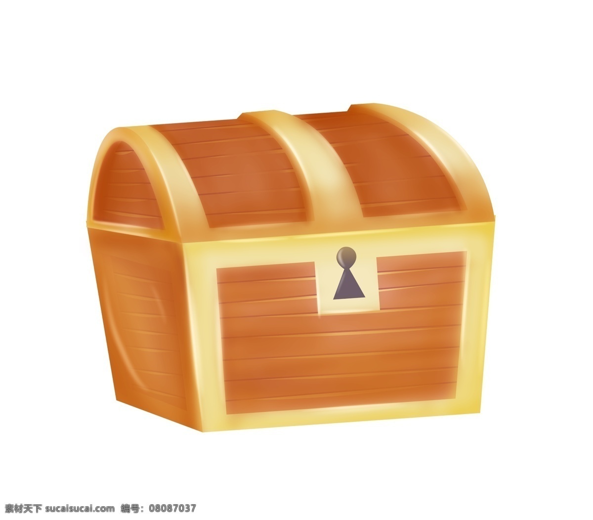 棕 黄色 精美 宝 箱 插图 时尚宝箱 创意宝箱 棕色宝箱 立体宝箱 精美的宝箱 宝箱插画 宝箱装饰 金融宝箱