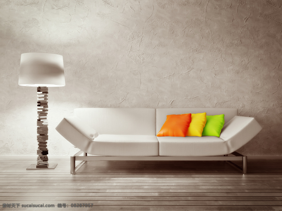 创意 沙发 台灯 室内设计 室内装修设计 效果图 时尚家居 环境家居