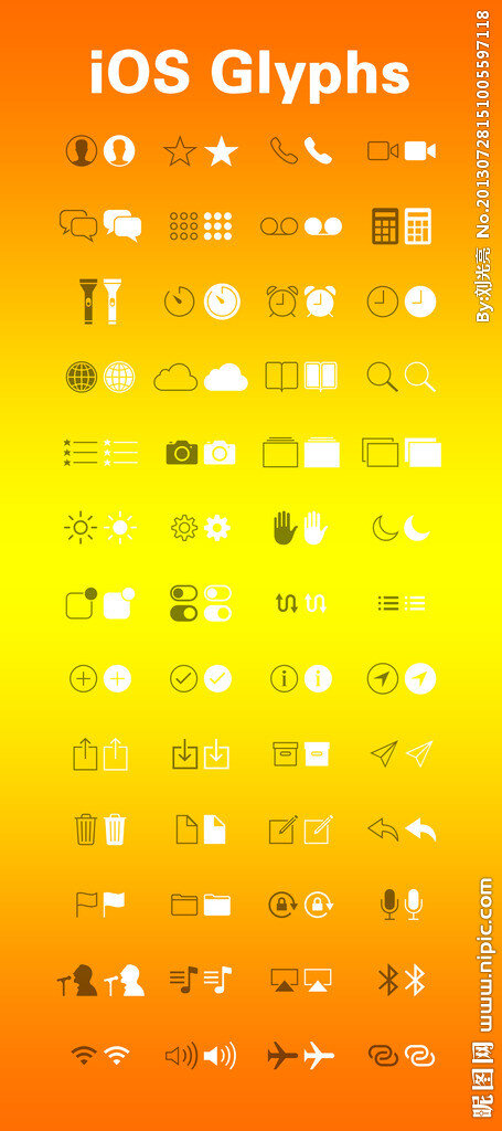 尺寸 像素 模式 体积 kb 界面设计下载 手机 app 模板下载 界面下载 免费 界面设计 安卓界面 iphone ipad ios android 手机app 黄色