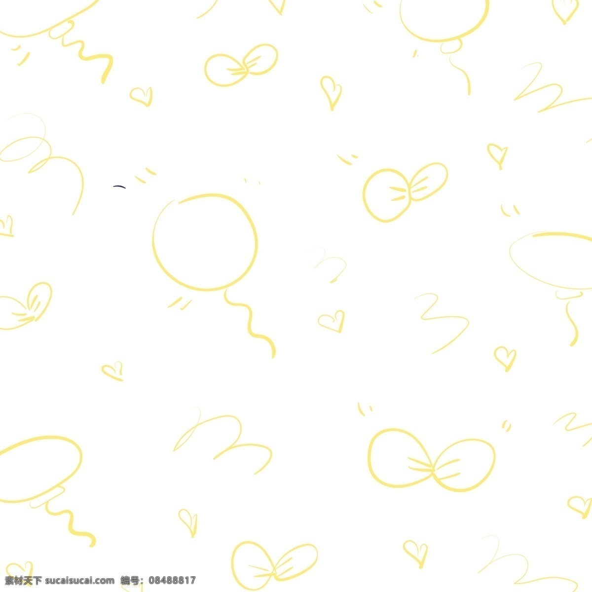 黄色 花纹 底纹 插图 黄色底纹 底纹插图 黄色底纹插画 漂亮 黄色创意底纹