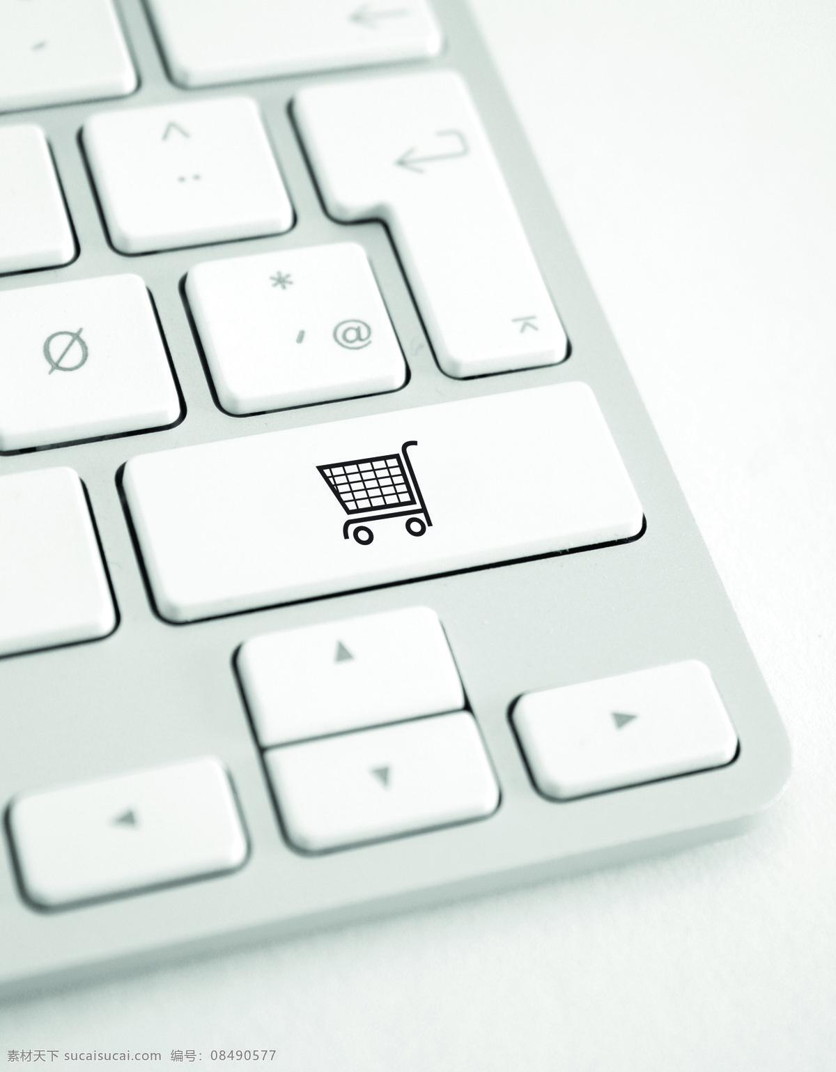 键盘 白色键盘 数码产品 购物按键 通讯网络 现代科技