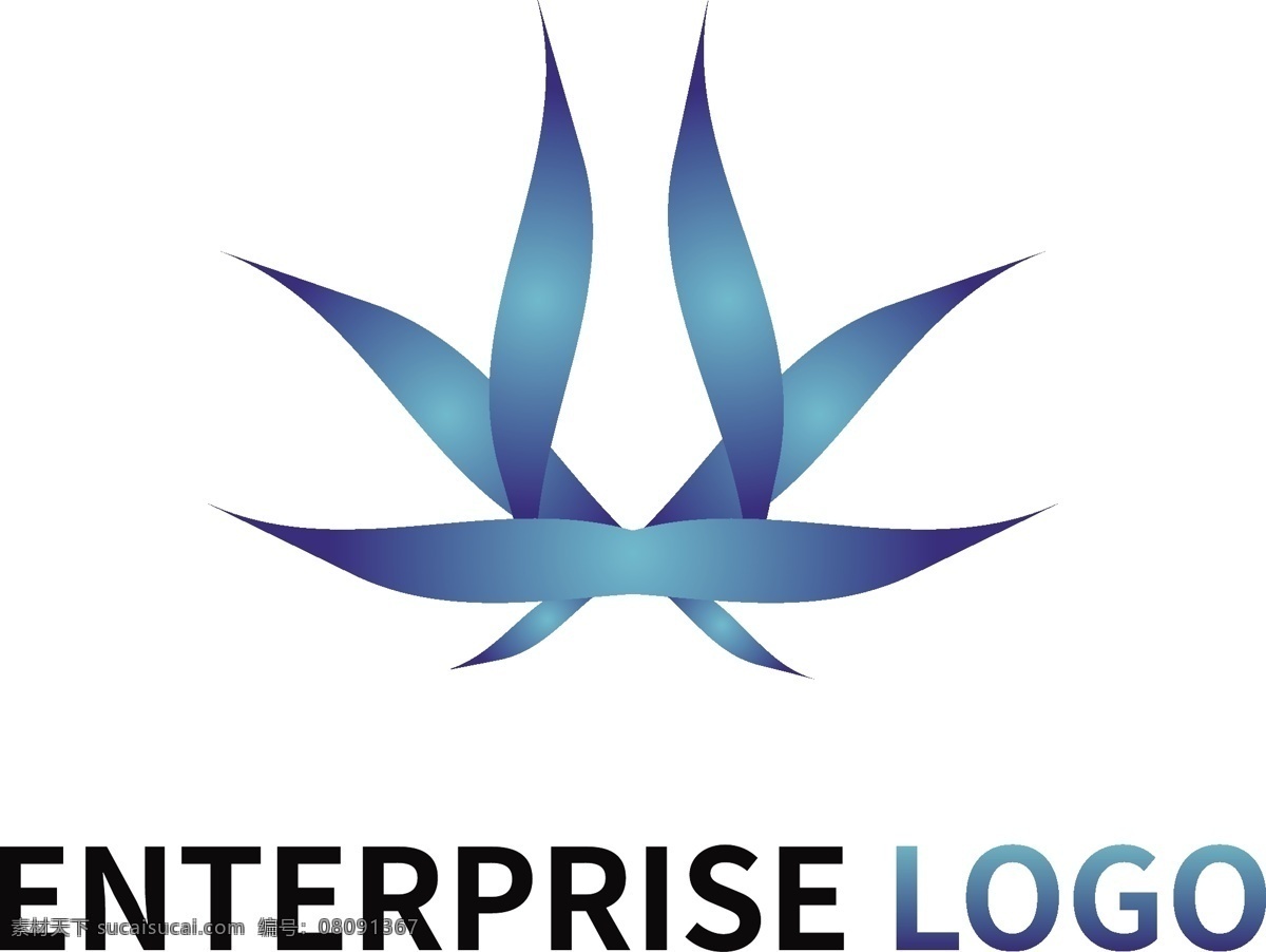 网络 科技 logo 标志 公司 互联网 微商 花开富贵牡丹 logo设计
