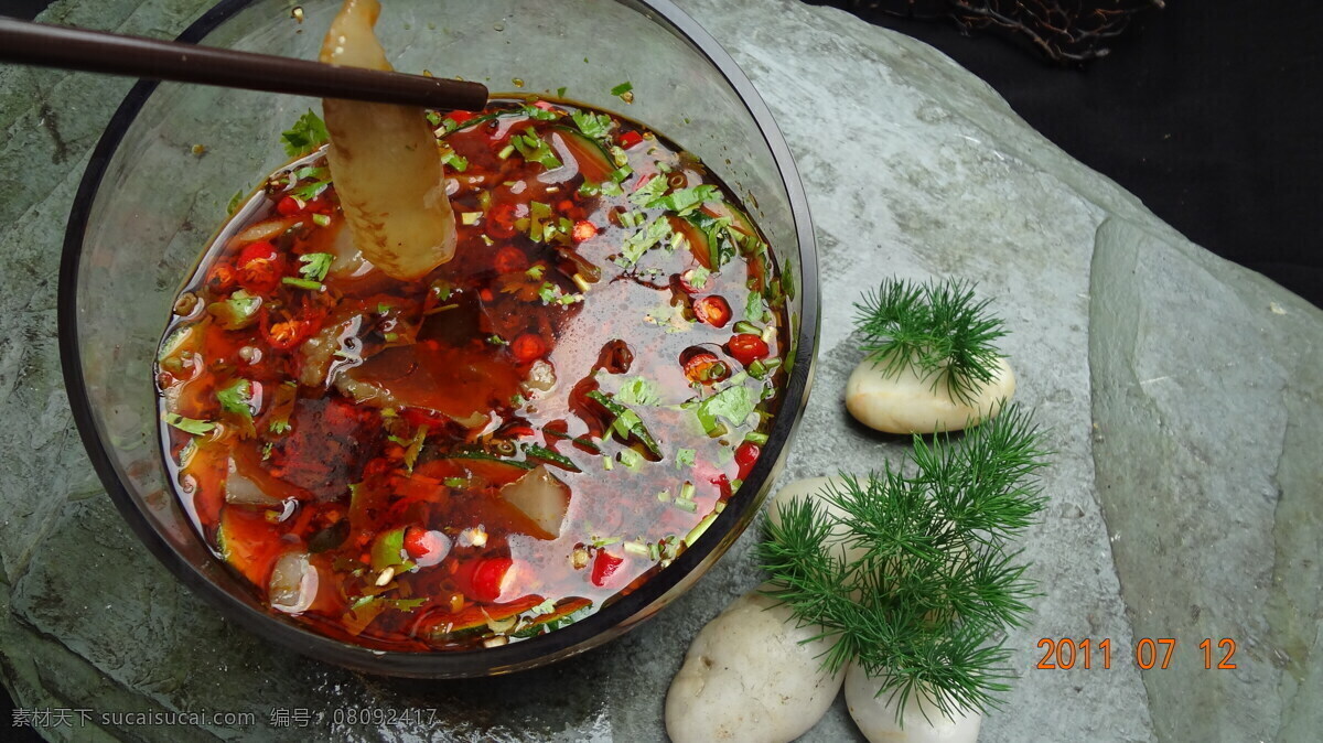 捞拌海参 辣椒 美味 红油 传统美食 餐饮美食