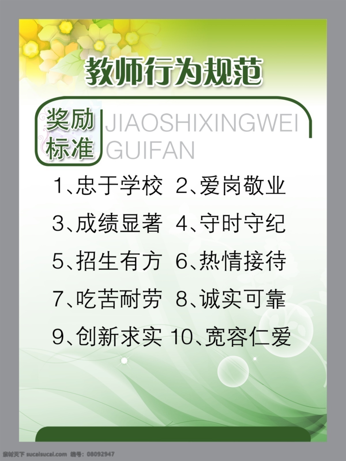 教师 行为规范 党建类 广告设计模板 其他模版 源文件 教师行为规范 模板 展板 部队党建展板