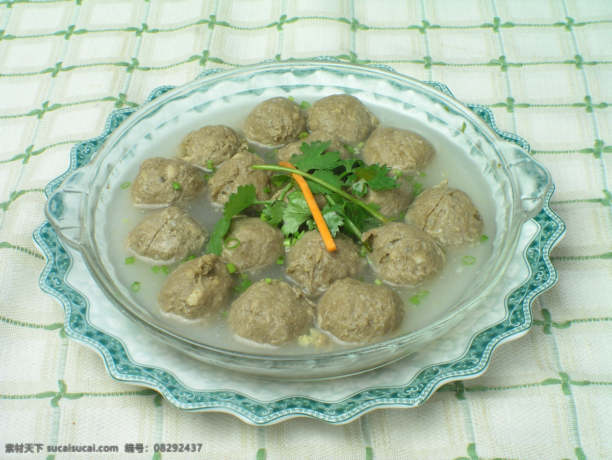上汤牛肉丸 美食 传统美食 餐饮美食 高清菜谱用图