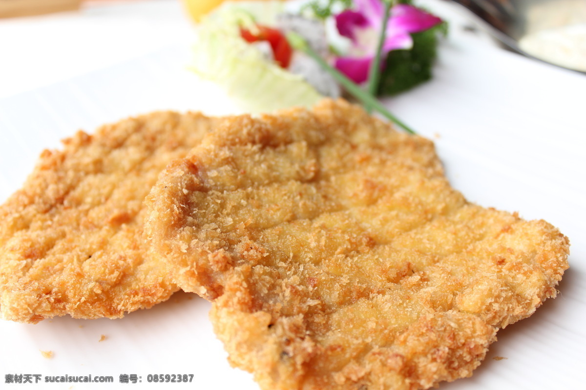 日式吉列猪扒 猪扒 日式 西餐美食 餐饮美食 传统美食