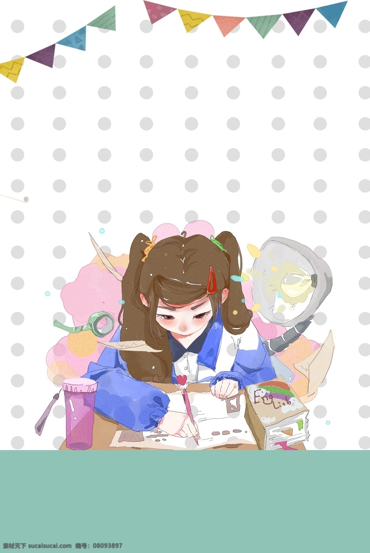高考 白色 简约 风 海报 banner 背景 白色背景 简约风格 psd源文件 淘宝 天猫 海报背景 线条