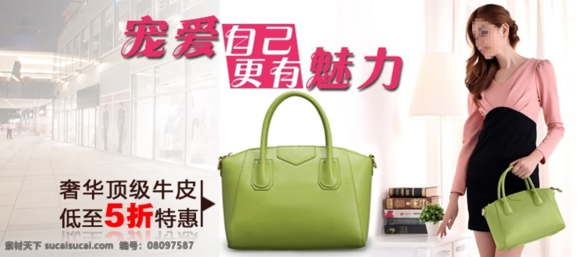 banner 包包 大气 女包海报 其他模板 气质 时尚 网页模板 女包 海报 模板下载 休闲 源文件 其他海报设计
