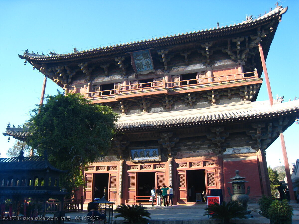 独乐寺 蓟县 观音阁 寺院 唐代 唐风 观音 建筑摄影 建筑园林