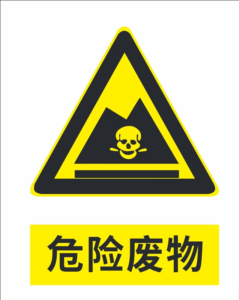 危险废物标识 危险废弃物 危险物 危险废物标牌 标识