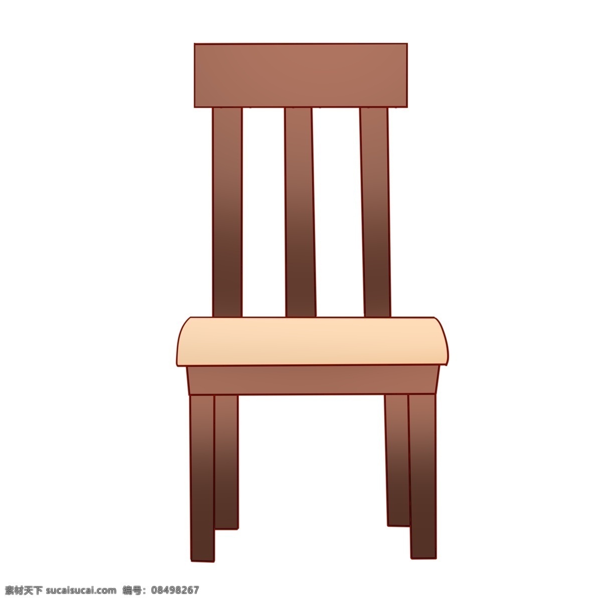 一把 实木 靠背 椅子 一把椅子 实木椅子 靠背椅子 木质椅子 木质 椅子插图 简约实木椅子 座椅
